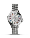 Fendi Crazy Carats Diamond and Topaz Stainless Steel Watch, 38mm