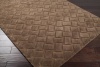 Area Rug 8x8 Round Contemporary Brown Color - Surya Artist Studio Rug from RugPal