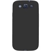 Amzer AMZ93951 Silicone Jelly Skin Fit Case Cover for Samsung GALAXY S III GT-I9300 and Samsung Galaxy S 3 I9300 - Retail Packaging - Black