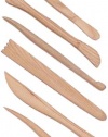 Darice 6-Piece Wooden Clay Tool Set