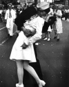 Kissing On VJ Day - Nurse Kissing Sailor, Art Poster Full Size Poster Print, 24x36