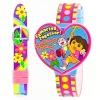 Dora the Explorer Kids' DTE1062T Interchangeable in Pencil Tin Digital Watch