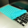 TopCase® Solid TEAL Keyboard Silicone Cover Skin for Macbook 13 Unibody / Macbook Pro 13 15 17 with or without Retina Display + TOPCASE® Logo Mouse Pad