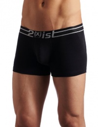 2(x)ist Mens Lift No Show Trunk, Black, Extra Large