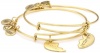 Alex and Ani Charity by Design Best Friends Russian-Gold Bangle Bracelet, Set of 2