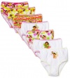 Handcraft Girls 2-6x Toddler Nick Dora 7 Pack Panty, Multi, 2T/3T