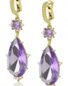 Judith Ripka Candy Large Candy Pear and Square Stone Earrings