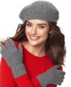 Sophisticated and simple, these cashmere gloves by Charter Club feature a classic cable knit detail at the cuff.