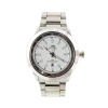 Fortune WAT1113MWHT Silver Time-Honored Men Watch in Silvertone Brush Stainless Steel Bracelet