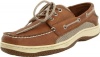 Sperry Top-Sider Men's Nautical Billfish 3-Eye Boat Shoe,Dark Tan,8.5 M