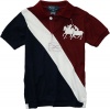 Polo Ralph Lauren Baby Boy's Dual Match Sash Polo (18 Month, Burgundy Multi)