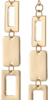 Kenneth Cole New York Modern Lucite Rectangle Linear Drop Earrings