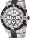 Invicta Men's 12843 Specialty Chronograph Silver Dial Watch