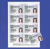 Double Sided Inkjet Teslin for Id Cards