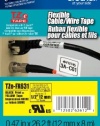 Brother Laminated Flexible ID Black on Yellow 1/2 Inch Tape - Retail Packaging (TZeFX631) - Retail Packaging