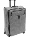 London Fog Luggage Chelsea Check 29 Inch 360 Expandable Upright Suiter