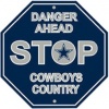 NFL Dallas Cowboys Stop Sign