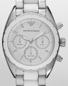 Armani Sportivo Chrono White Dial Women's watch #AR5940