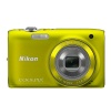 Nikon COOLPIX S3100 14 MP Digital Camera with 5x NIKKOR Wide-Angle Optical Zoom Lens and 2.7-Inch LCD (Yellow)