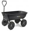 Tricam GOR200B Gorilla Carts 600-Pound Capacity Poly Dump Cart, Black