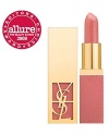 This shiny lipstick with exceptional gliding properties illuminates the lips with sparkling, transparent colours. The exclusive long golden cap opens in a click to reveal a delightful, hydrating texture that reshapes the lips while ensuring comfort and protection (SPF 15).Allure Best of Beauty Editors' Choice Award Winner, Best Nude Lipstick for Fair Skin, Rouge Pure Shine Sheer Lipstick SPF 15 in Natural Pink #24.