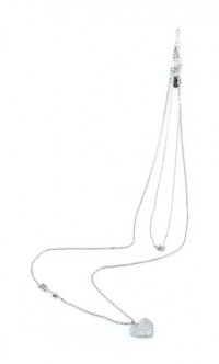 Juicy Couture Key to The Castly Double Strand Heart & Arrow Necklace