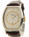 Caravelle by Bulova Men's 45B111 Strap WatchSilver/White Dial