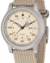 Seiko Men's SNK803K2 Seiko 5 Automatic Beige Canvas Strap Watch