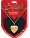 Love Locket Pendant & Chain! Silver & Gold Styles! (Sold Individually)