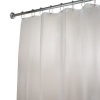 InterDesign EVA Shower Liner,72 by 72 Clear Frost