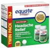 Equate - Headache Relief, Extra Strength, Acetaminophen, Aspirin and Caffeine, Coated Tablets, 200-Count