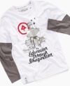 Encourage his creative mind with the simple message of this t-shirt from LRG.