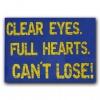 Friday Night Lights Panthers Clear Eyes Magnet