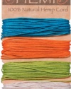 Darice Hemp Cord 20# 120 Feet/Pkg-Brights