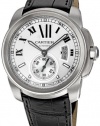 Cartier Men's W7100037 De Cartier Leather Strap Watch