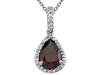 Genuine Garnet Pendant by Effy Collection® LIFETIME WARRANTY