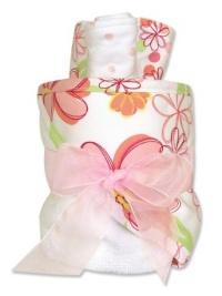 Trend Lab Hooded Towel Gift Cake, Hula Baby