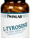 Twinlab L-Tyrosine 500mg, 100 Capsules (Pack of 2)