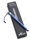 Acase(TM) Stylus - A-ccurate Slim Stylus Pen for Touchscreen Devices Including Kindle Fire, Apple iPad/iPad2/iPad3, Motorola Xoom, Samsung Galaxy Tab, BlackBerry PlayBook (Lunar Blue).