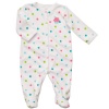 Carter's Infant Girl's Blanket Sleeper Dotted Cupcake- 6 Months