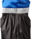 Ruby Rox Kids Girls 7-16 Sequin Waist Pocket Dress, Royal/Silver, 16