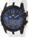 U.S. Polo Assn. Men's US9240 White Analog Digital Strap Watch