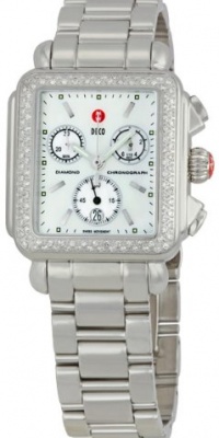 Michele Women's MWW06A000448 Deco Diamond Quartz Watch