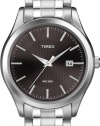 Timex Men's T2N801 Elevated Classics Dress Black Dial Two-Tone Stainless Steel Bracelet Watch