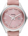 Fossil Flight Mini Leather Watch - Pink