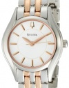 Bulova Women's 98L143 Silver White Dial Bracelet Watch