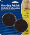 Waxman 4723295N Self-Stick Round Felt Pads, Brown, 2-Inch