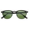 Vintage Half Frame Clubmaster Wayfarers Style Classic Optical RX Sunglasses