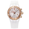 TechnoMarine Unisex 110033 Cruise Ceramic Chronograph White Dial Watch