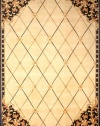 Area Rug 2x3 Rectangle European Beige Color - Momeni Maison Rug from RugPal